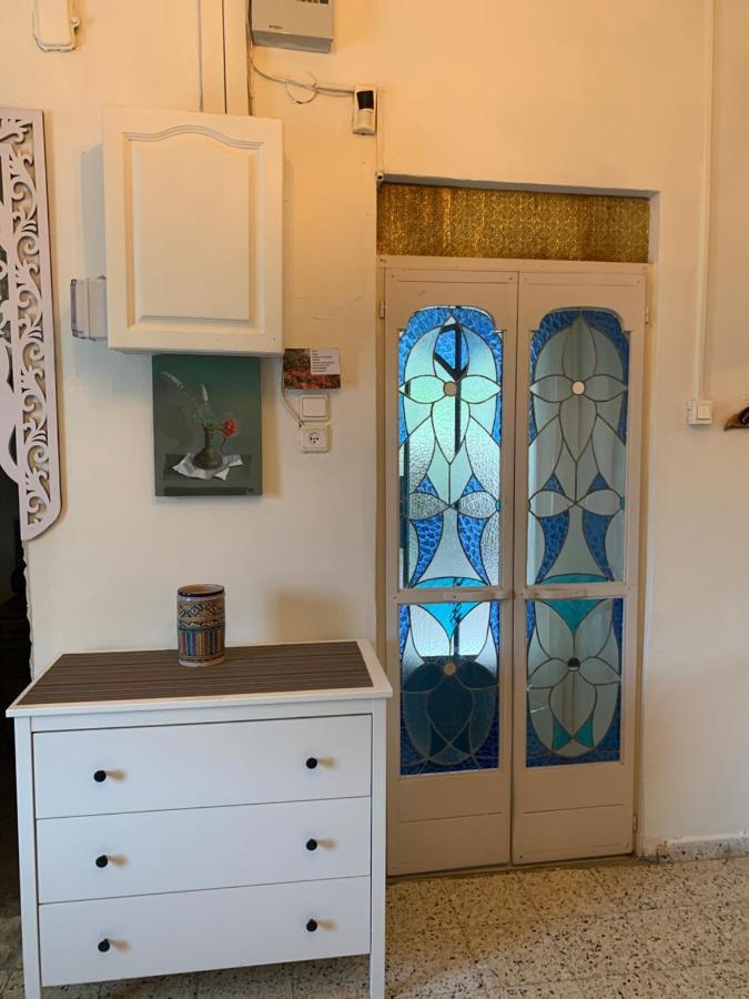 בית האבן העתיק מ-1885 עם מגונית פרטית בחצר Rosh Pinna Esterno foto
